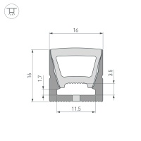 Профиль Arlight 045759