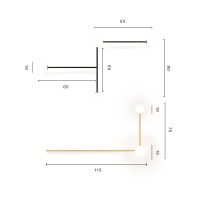 Бра ImperiumLoft 140828-26