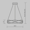 Подвесная люстра Maytoni MOD062PL-L56CH3K
