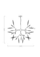 Подвесной светильник Freya FR5067PL-36B