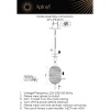 Подвесной светильник APLOYT APL.316.26.01