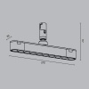Трековый светильник Technical TR203-1-10W3K-S-B