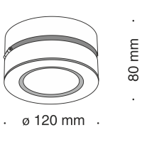 Потолочный светильник Technical C023CL-L20B
