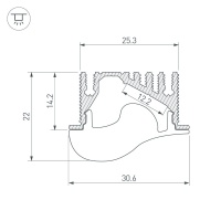 Профиль Arlight 019270
