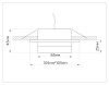 Встраиваемый светильник Ambrella Light TN52421