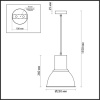 Подвесной светильник Odeon Light 3374/1