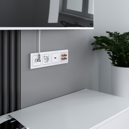 Розетка Werkel W1185001 белый