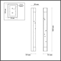 Бра Odeon Light 6680/12WL