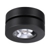 359412 OVER NT24 366 черный Светильник накладной/встраиваемый IP20 LED 5W 220V 4000K 240Лм GRODA