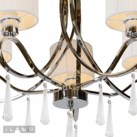 Подвесная люстра iLamp RM1029/5CR