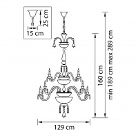 Подвесная люстра Lightstar 716364