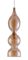 Подвесной светильник Crystal Lux IRIS SP1 B AMBER