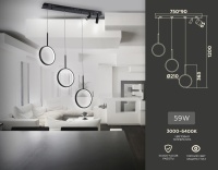 Подвесной светильник Ambrella Light FL5278
