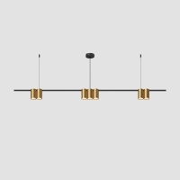 Подвесной светильник Denkirs DK4063-BK+SG