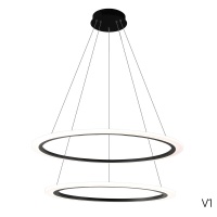 Подвесная люстра Crystal Lux MANZANA SP53W LED BLACK