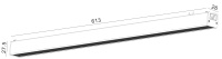 SWG PRO Светильник трековый SLIM, 48В 24W белый 2700-6000К, DL-SLIM-DFWH-24-CCT