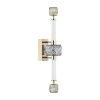 5426/28WL L-VISION ODL_EX24 000 золотой/белый/дымчатый/коньячный/металл/стекло/акрил Бра LED 28W 3000K KLIFF