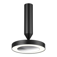 359279 OVER NT23 326 черный Светильник накладной светодиодный IP20 LED 18W 85-265V 1350Лм 3000К MIRROR