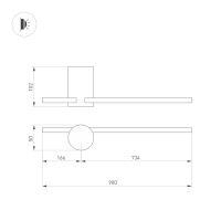 Бра Arlight 034169