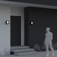 Настенный светильник (бра) Outdoor O483WL-L10GF3K