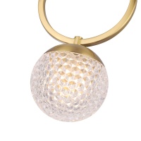 Подвесной светильник Crystal Lux CAROLINA SP1 V1 BRASS