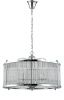 Подвесная люстра Crystal Lux TADEO SP6 D600 CHROME/TRANSPARENTE
