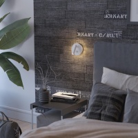 3912/9WL HIGHTECH ODL20 471 бел/металл Наст-й свет-к с лампой д/чтения с выкл LED 9W 3000K 220V BEAM