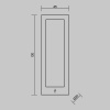 Настенный светильник (бра) Technical C078WL-L3WBS3K